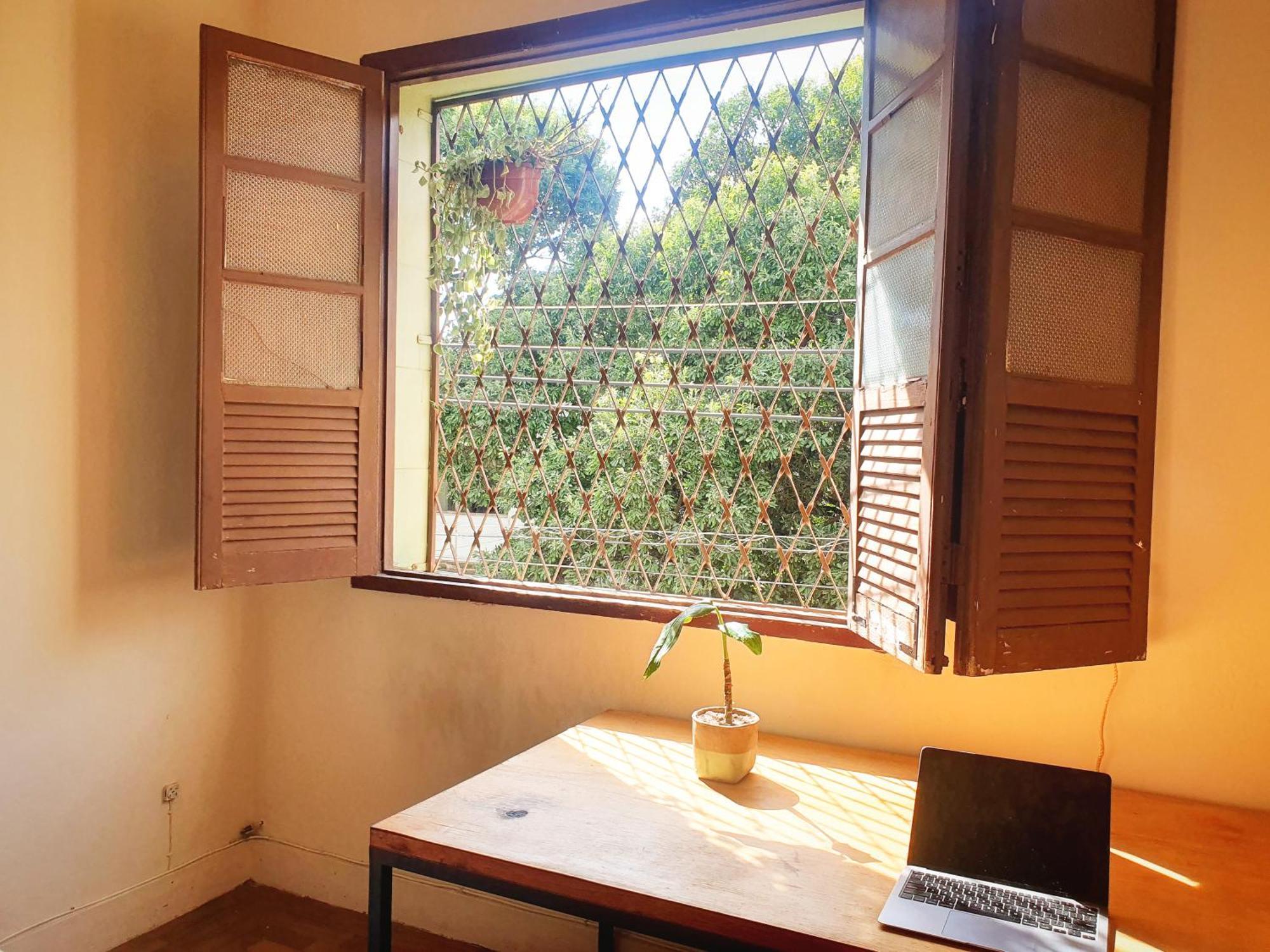 Quarto Casal Com Janela Casa Caramel ベロ・オリゾンテ エクステリア 写真